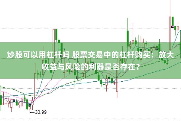 炒股可以用杠杆吗 股票交易中的杠杆购买：放大收益与风险的利器是否存在？
